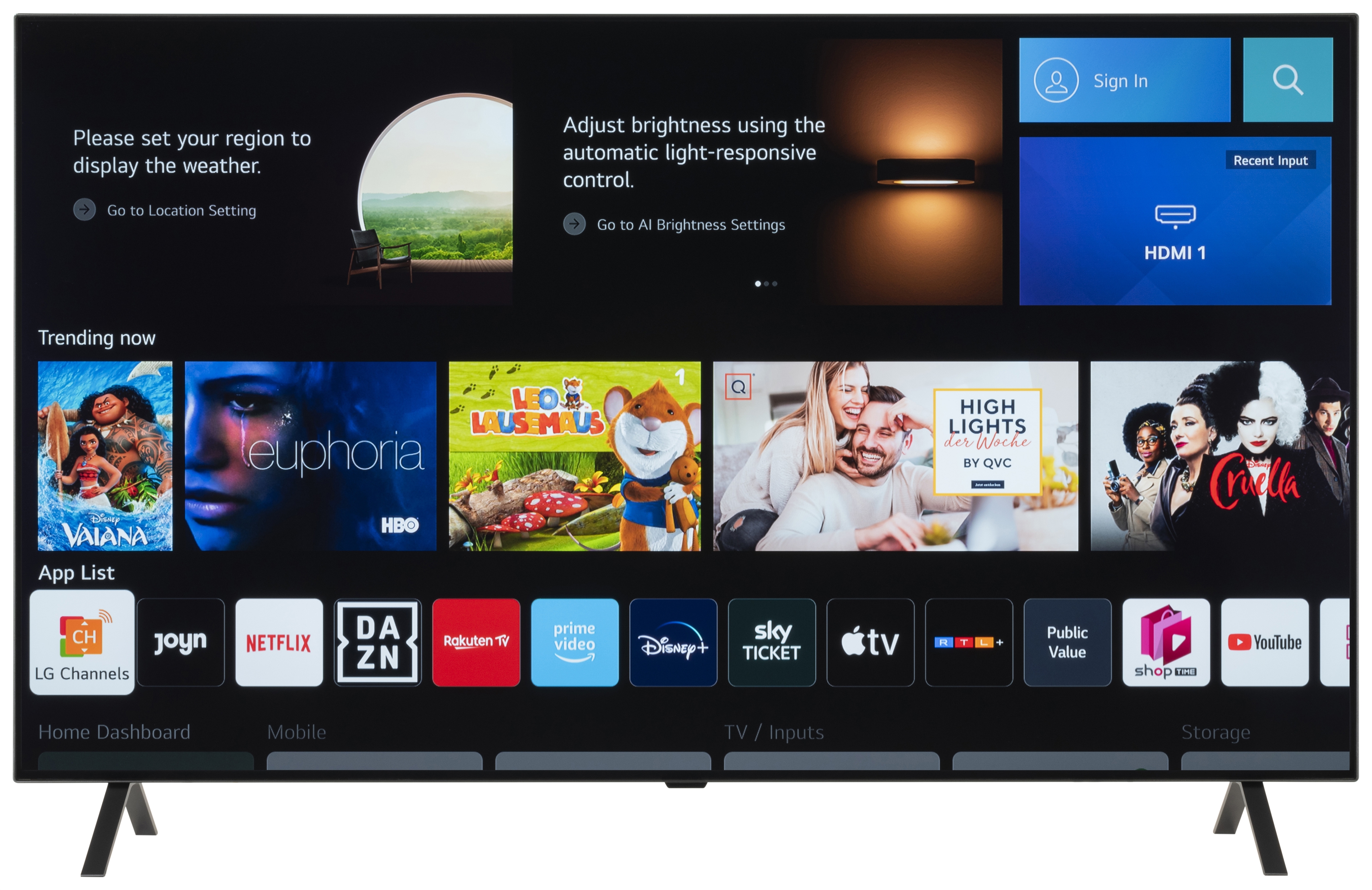 LG OLED55A26LA