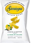 SARRIEGUI Patatas fritas sabor limón y pimienta