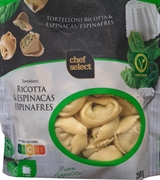CHEF SELECT (LIDL) Tortelloni con Ricota & Espinacas