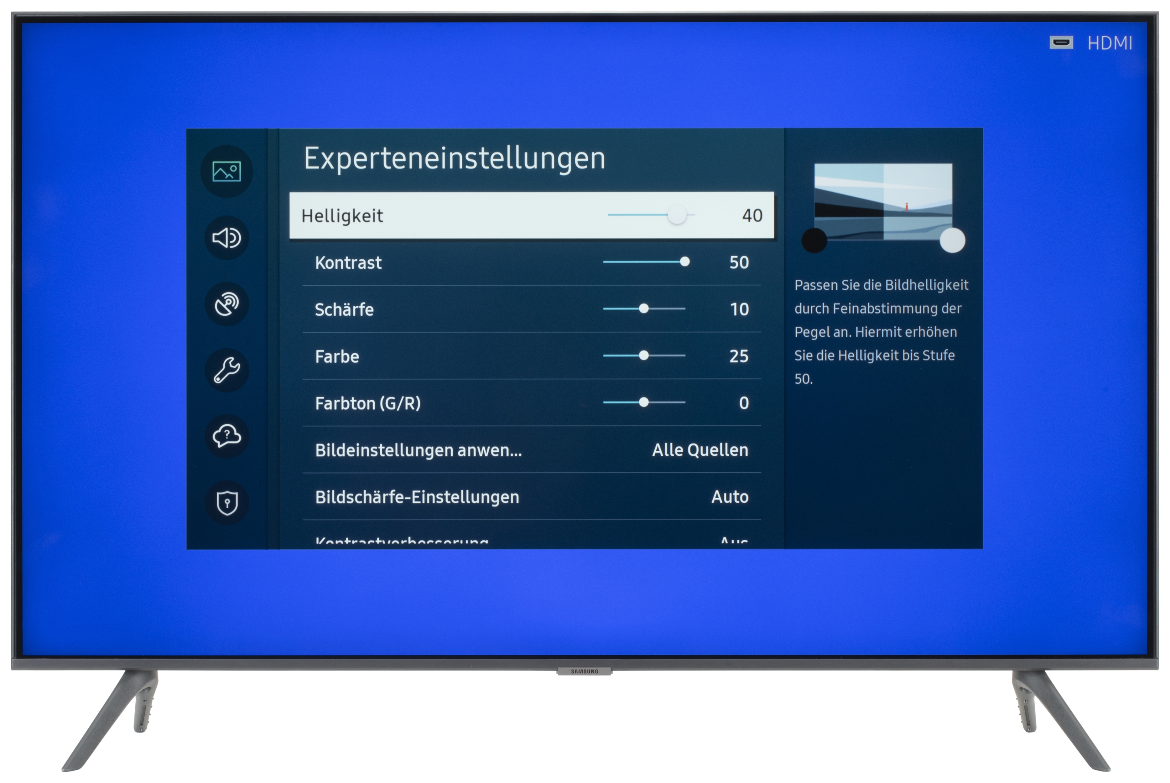 SAMSUNG UE43AU7105