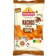 MISSION Nachos tortilla chips BBQ