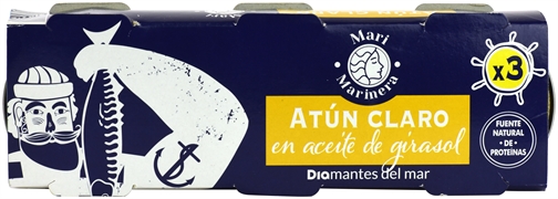 MARI MARINERA (DIA) ATÚN CLARO EN ACEITE DE GIRASOL