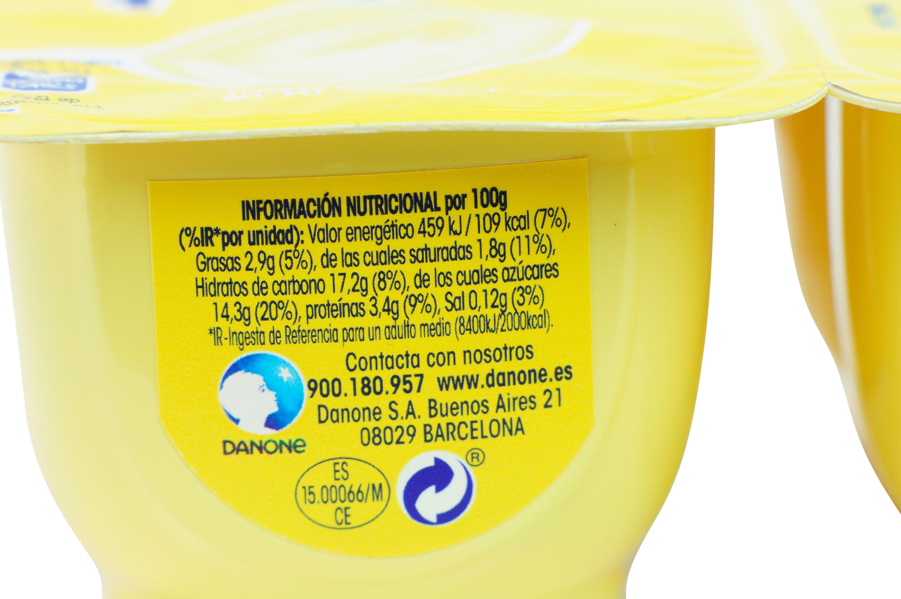 DANET (DANONE) NATILLAS.