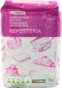 EROSKI Harina de trigo para repostería