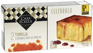 CASA ECEIZA TORRIJA CARAMELIZADA DE BRIOCHE