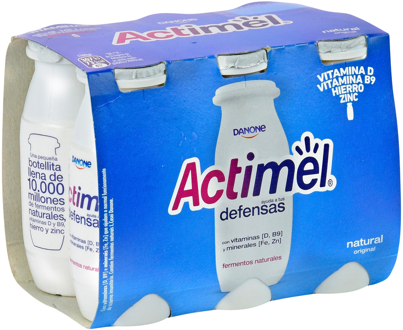 ACTIMEL (DANONE) NATURAL.