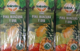 SOLEVITA (LIDL) ZUMO PIÑA, MANZANA Y UVA