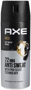 AXE GOLD ANTI WHITE MARKS ANTIPERSPIRANT 72H