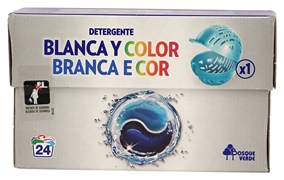BOSQUE VERDE (MERCADONA) DETERGENTE ROPA BLANCA Y COLOR