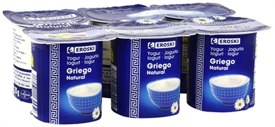 EROSKI YOGUR GRIEGO NATURAL