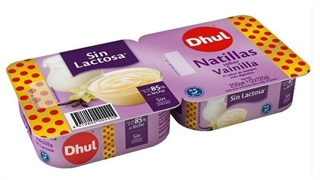 DHUL Natillas sabor vainilla sin lactosa