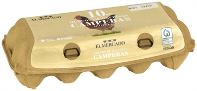 EL MERCADO (ALDI) Huevos frescos de gallinas camperas