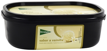 EL CORTE INGLÉS Helado sabor a Vainilla