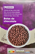 EROSKI BOLAS DE CHOCOLATE