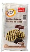 DIA VITAL  TORTITA DE MAÍZ CON CHOCOLATE NEGRO