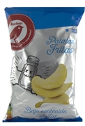 AUCHAN (ALCAMPO) PATATAS FRITAS BAJO CONTENIDO EN SAL