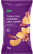 EL CORTE INGLÉS Patatas fritas onduladas sabor a jamón