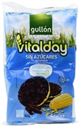 VITALDAY TORTITA DE MAÍZ CON CHOCOLATE NEGRO SIN AZÚCARES AÑADIDOS