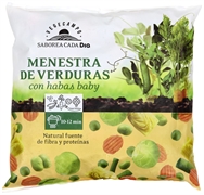 VEGECAMPO (DIA) Menestra de verduras con habas baby