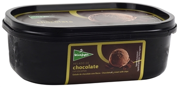 EL CORTE INGLÉS Helado de Chocolate con Escamas