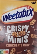 WEETABIX CRISPY MINIS CHOCOLATE CHIP