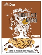 GRANDIA (DIA) CHOCOLATE NEGRO, COPOS DE ARROZ Y TRIGO INTEGRAL