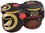 AUCHAN GOURMET (ALCAMPO) CREMA DE CHOCOLATE BELGA CON FRAMBUESA | Mejores Cremas Dulces | OCU