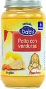 COMIDA BABY (AUCHAN)  Pollo con verduras
