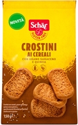 SCHÄR  CROSTINI DE CEREALES CON TRIGO SARRACENO Y QUINOA