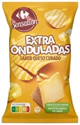 CARREFOUR SENSATION EXTRA ONDULADAS SABOR QUESO CURADO