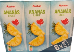 AUCHAN (ALCAMPO) ANANÁS LIGHT