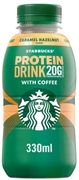 STARBUCKS Protein Drink with Coffee Caramel Hazelnut Flavour