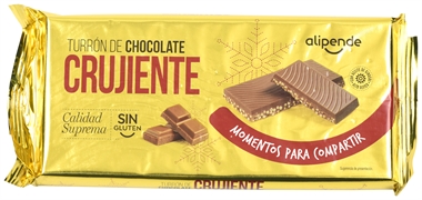ALIPENDE (AHORRAMAS) TURRÓN DE CHOCOLATE CRUJIENTE
