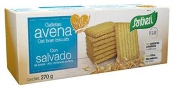 SANTIVERI GALLETAS DE AVENA CON SALVADO