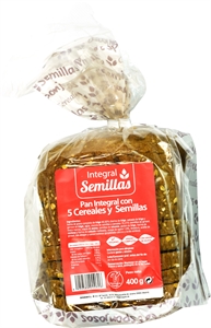 SEMILLAS PAN INTEGRAL CON 5 CEREALES Y SEMILLAS