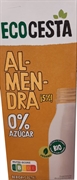 ECOCESTA ALMENDRA 5%, 0% AZÚCAR.