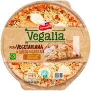 CAMPOFRÍO VEGALIA Pizza vegetariana con queso de cabra y cebolla asada
