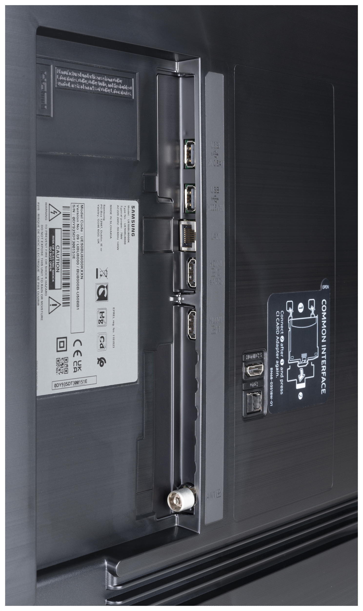 SAMSUNG UE50BU8000
