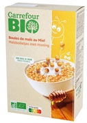 CARREFOUR BIO BOULES DE MAÏS AU MIEL