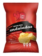 EL GALLO ROJO PATATAS FRITAS ONDULADAS