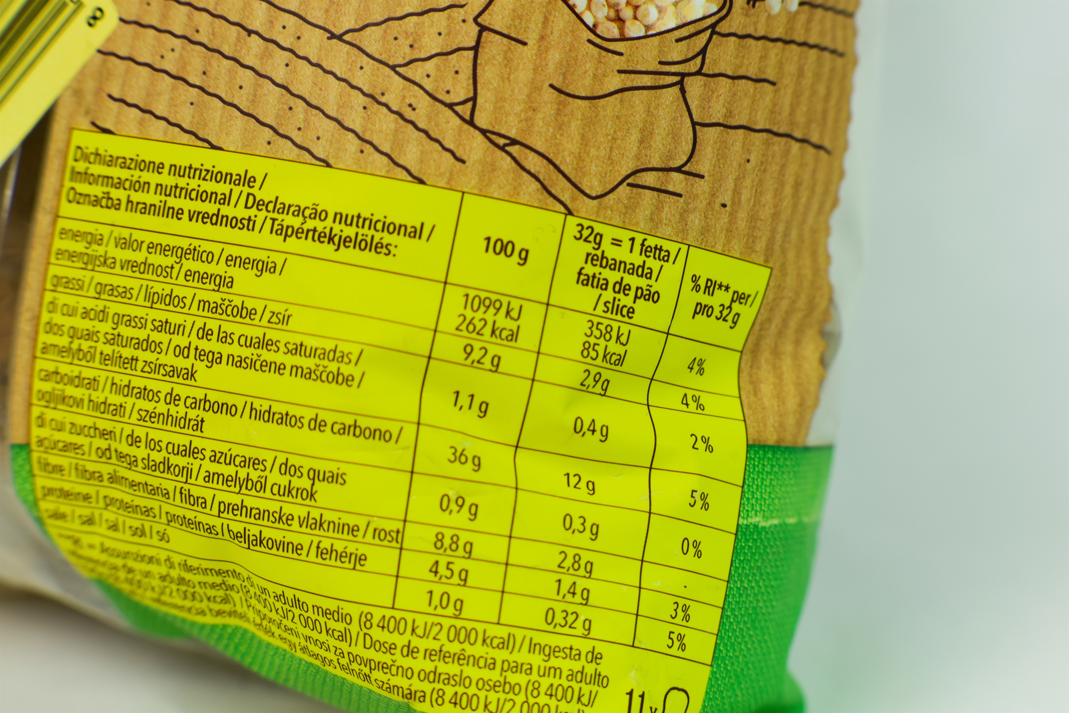 SCHÄR  PAN DE CEREALES SIN GLUTEN