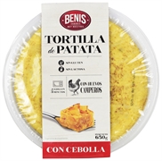BENIS TORTILLA DE PATATAS CON CEBOLLA