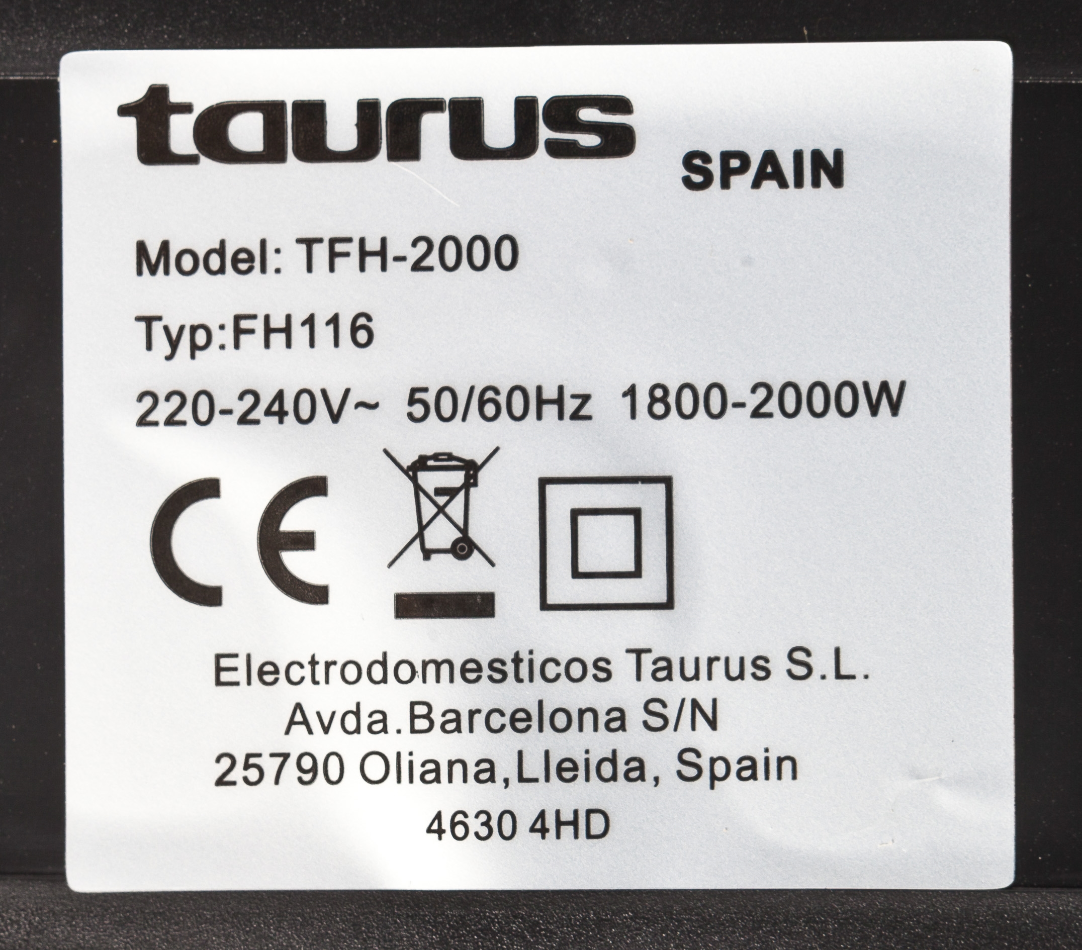 TAURUS TFH-2000 - ES