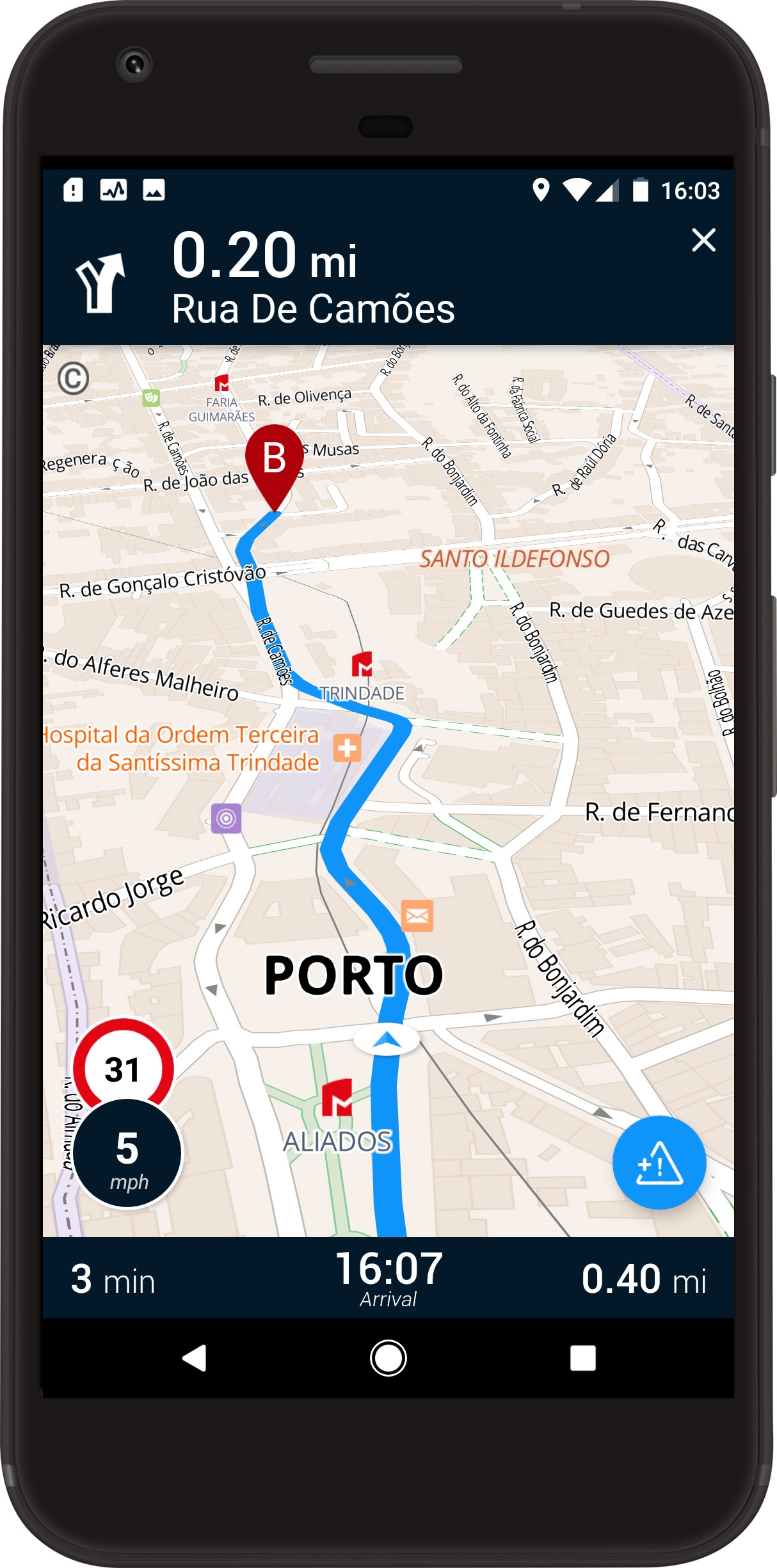 MICHELIN GPS Routeplanner (Android)