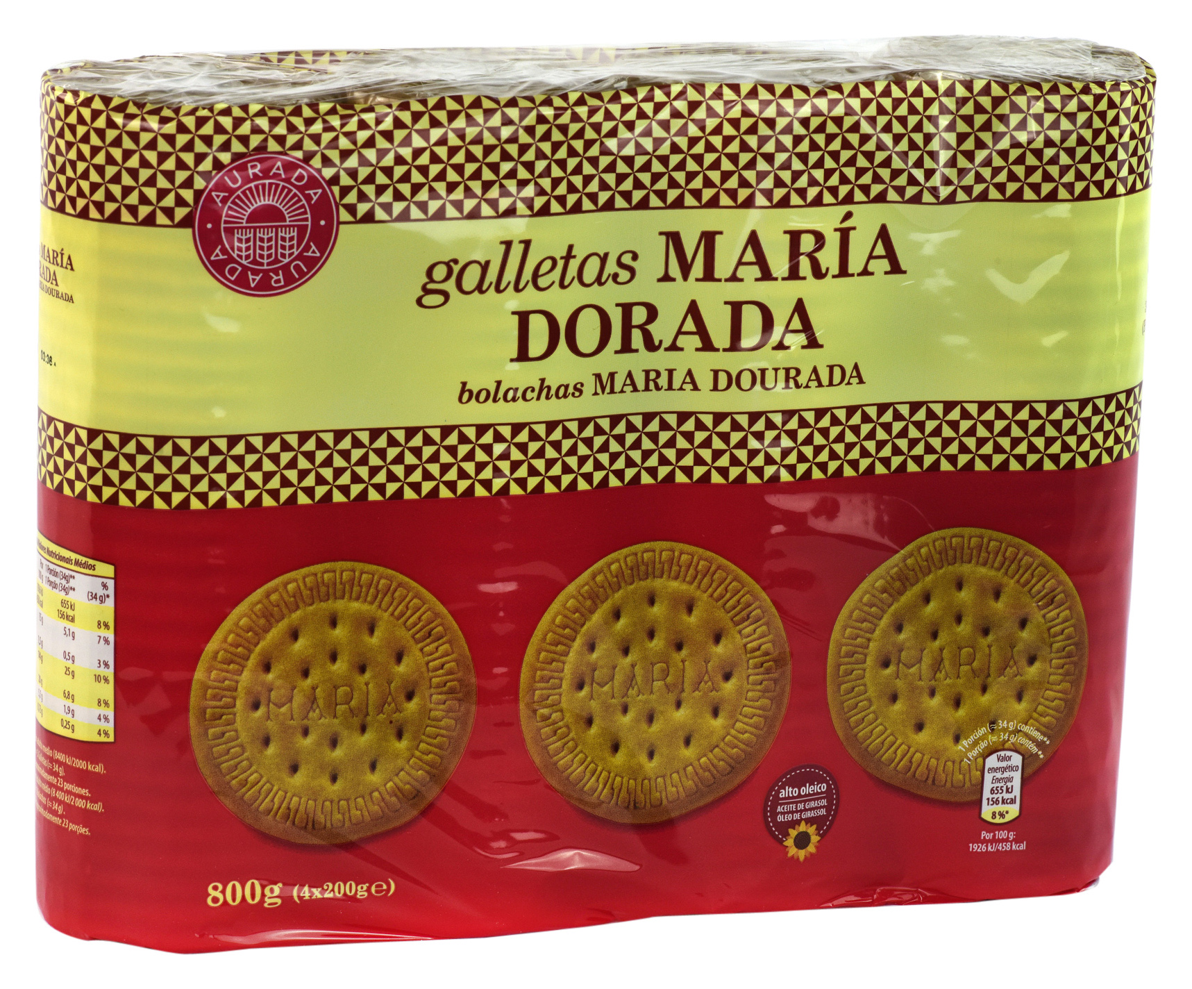 AURADA GALLETAS MARÍA DORADA