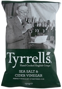 TYRRELL'S Sea salt & cider vinegar