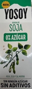 YOSOY BEBIDA DE SOJA 0% AZÚCAR