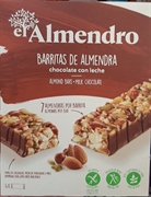 EL ALMENDRO BARRITAS DE ALMENDRA - CHOCOLATE CON LECHE