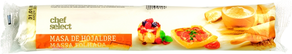 CHEF SELECT (LIDL) MASA DE HOJALDRE