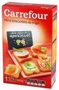 CARREFOUR Mini biscotes de trigo